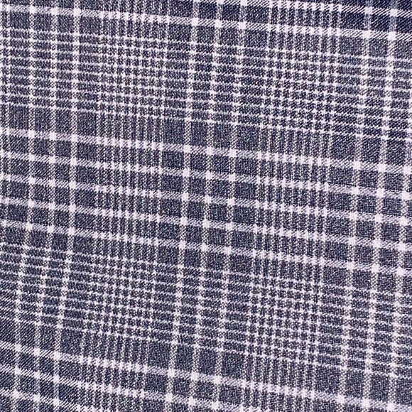 Nike Dry Fit Black Gray plaid Flat Front Shorts MENS size 40 Pockets clean - Picture 3 of 12